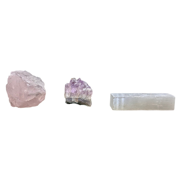 Let Me Consult My Crystals Display Shelf with Stones for Guidance