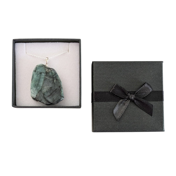 Emerald 925 Sterling Silver Necklace
