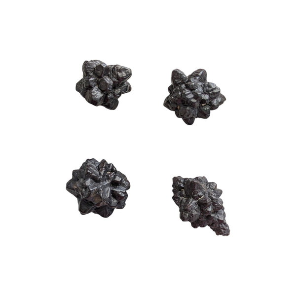Set of 4 Limonite after Marcasite stones