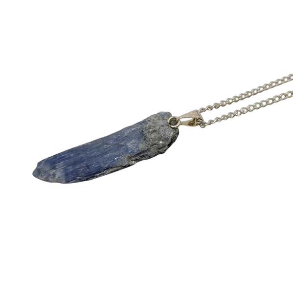 Blue Kyanite Crystal Necklace