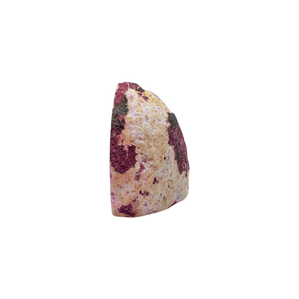 Pink Agate Geode Half Nodule