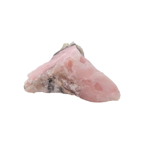 Natural Peruvian Opal showing druzy caverns