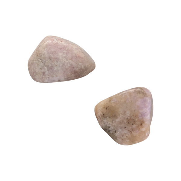 Pink Prairie Tanzanite pocket crystals showing pale pink and lilac tones. 