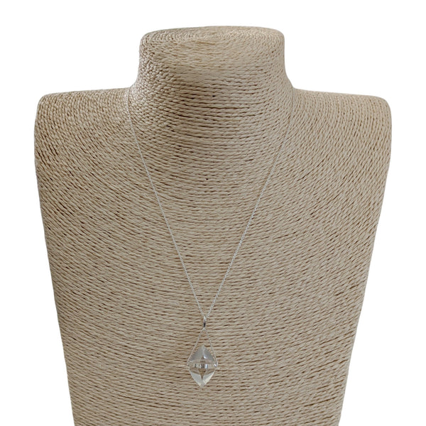 Clear Quartz 925 Sterling Silver Necklace