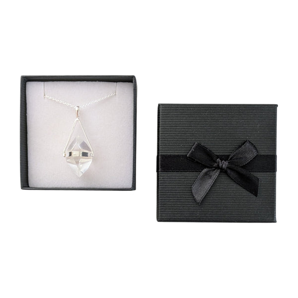 Clear Quartz 925 Sterling Silver Necklace