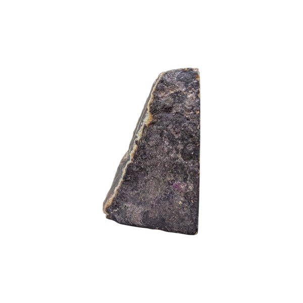 Purple Agate Geode Half Nodule