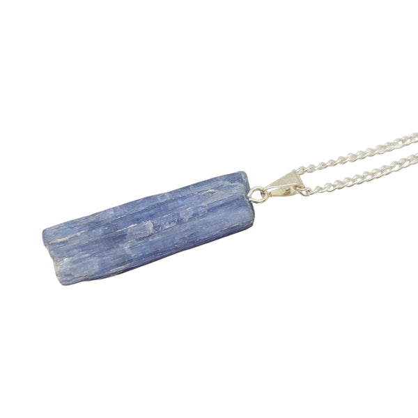 Raw Blue Kyanite Necklace