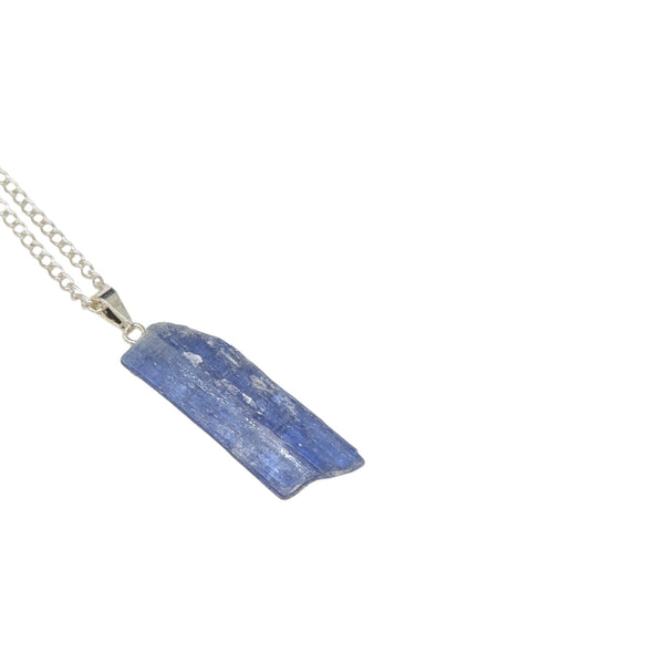 Raw Blue Kyanite Necklace