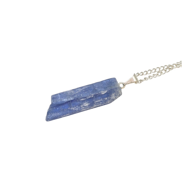 Raw Blue Kyanite Necklace