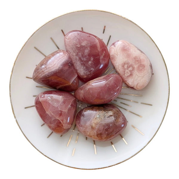 Rhodochrosite Tumblestone