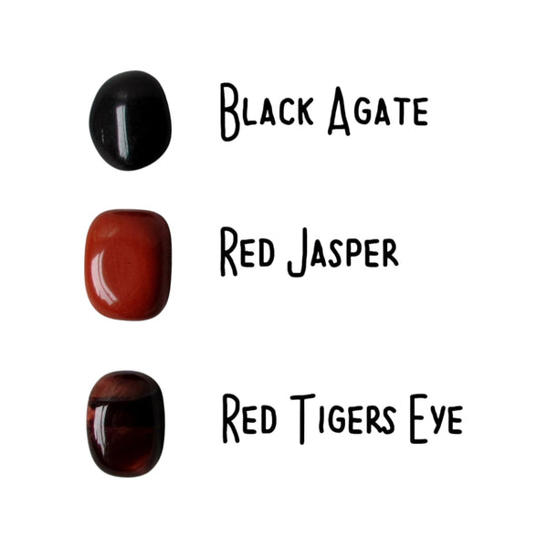 Root Chakra Crystal Tumblestones - Our Survival Centre