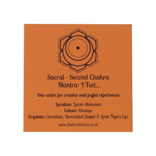 Sacral Crystal Tumblestones - Centre for Creativity & Joyful Experiences