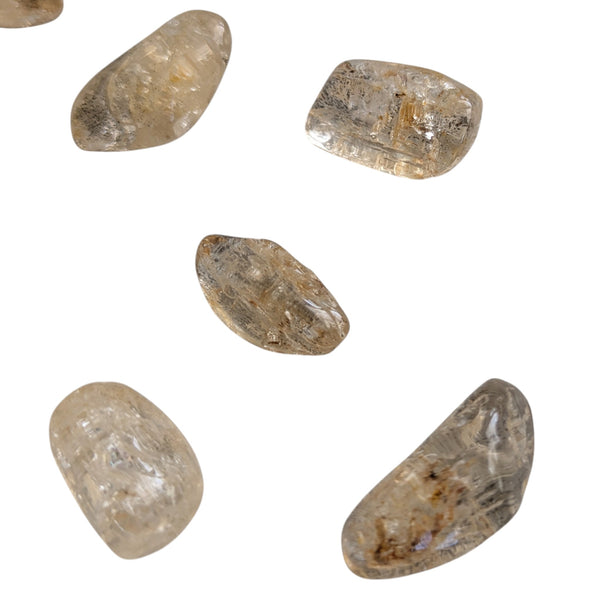 Polished Scapolite tumblestones measuring 10-20mm