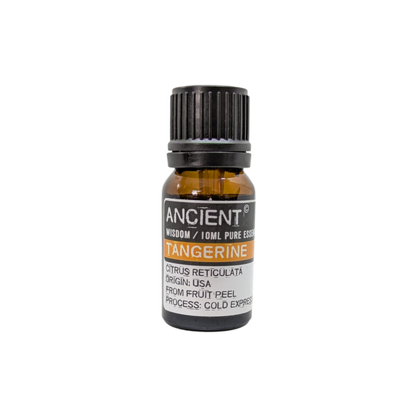 Crystal Diffuser with Natural Rose Quartz and Tangerine Essential Oil - Sanctuary of Love & Happiness