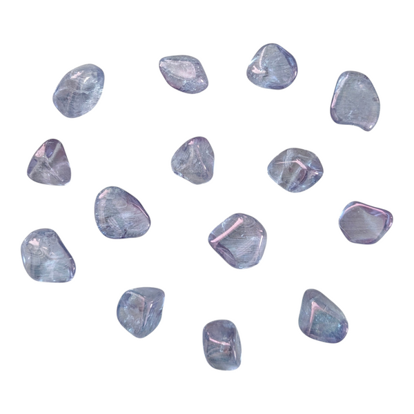 Tanzine Aura Quartz  Tumblestone