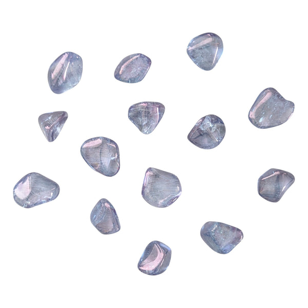 Tanzine Aura Quartz  Tumblestone