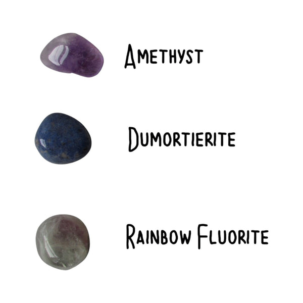 Third Eye Chakra Crystal Tumblestones - Centre for Intuition & Foresight