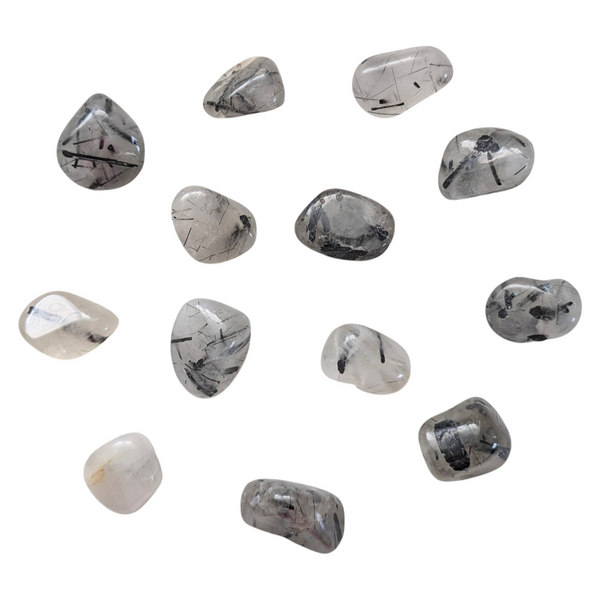 Tourmalinated Quartz Tumblestone