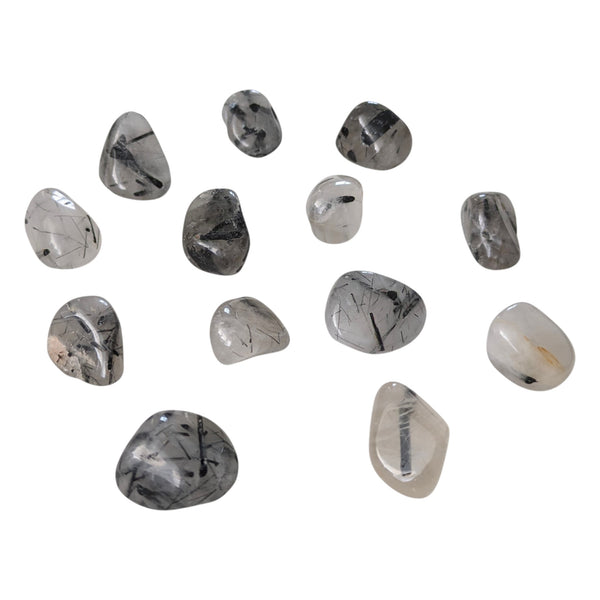 Tourmalinated Quartz Tumblestone