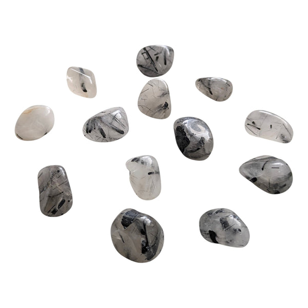 Tourmalinated Quartz Tumblestone