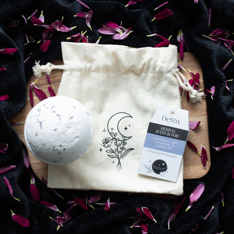 Aromatherapy Detox Bath Bomb with Lavender