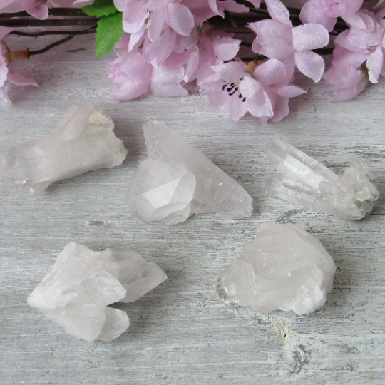 Raw Clear Quartz Points