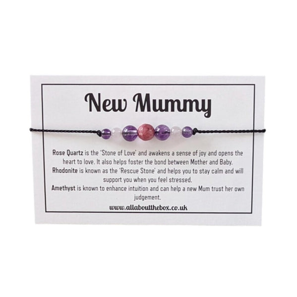 New Mummy Crystal Bracelet