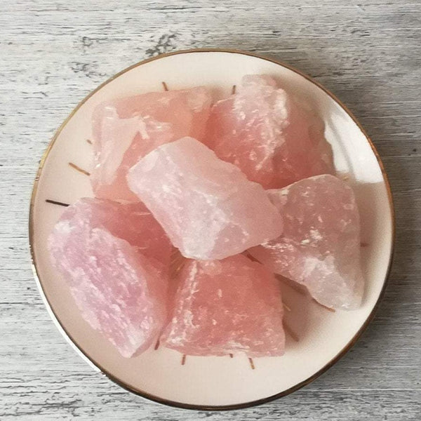 Raw Rose Quartz