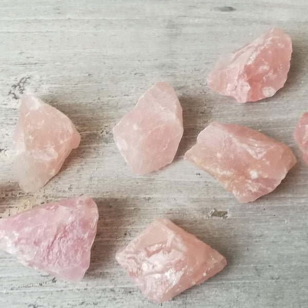 Raw Rose Quartz