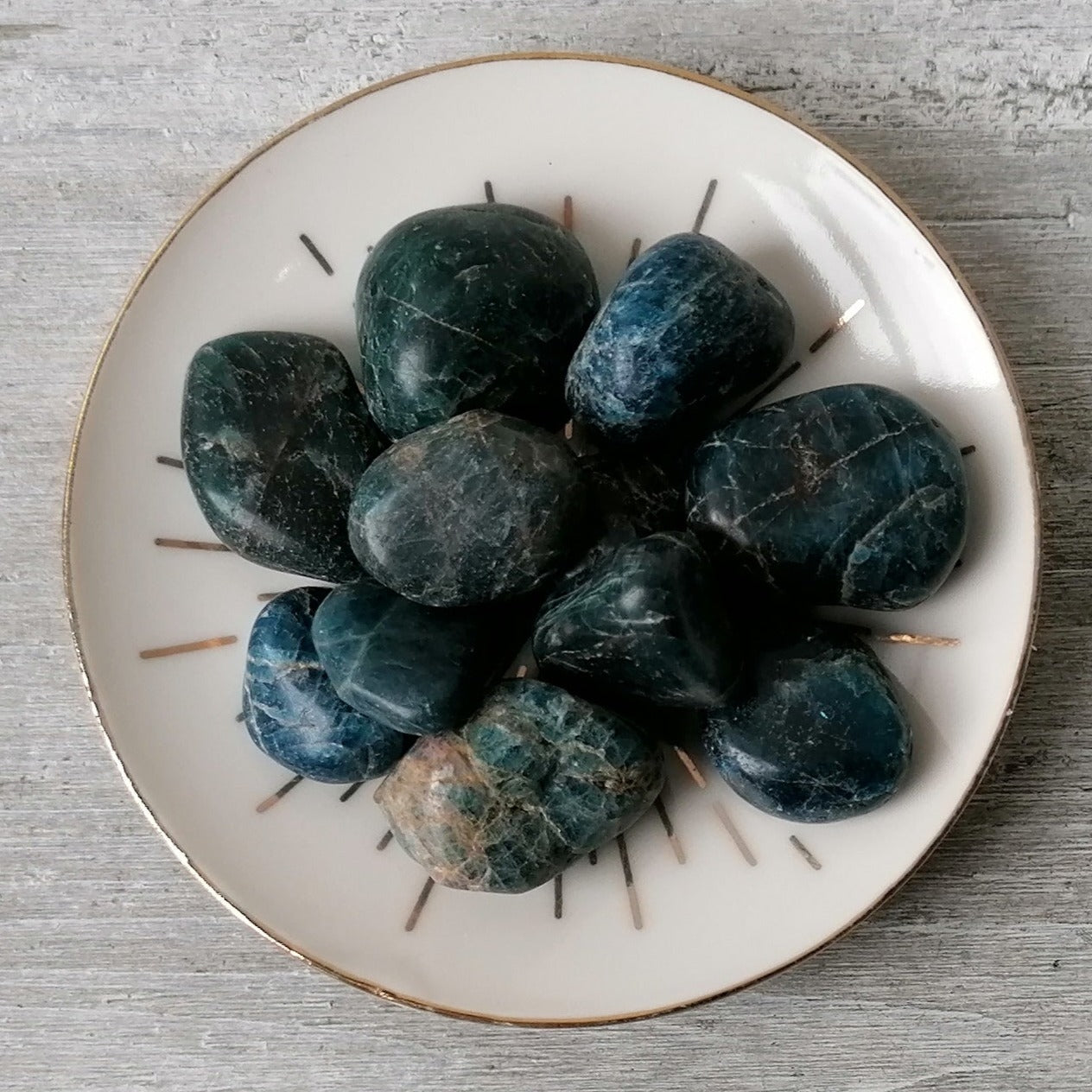 Apatite Tumbled Stone - B Grade