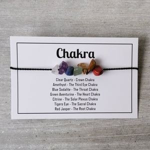 Chakra Crystal Bracelet