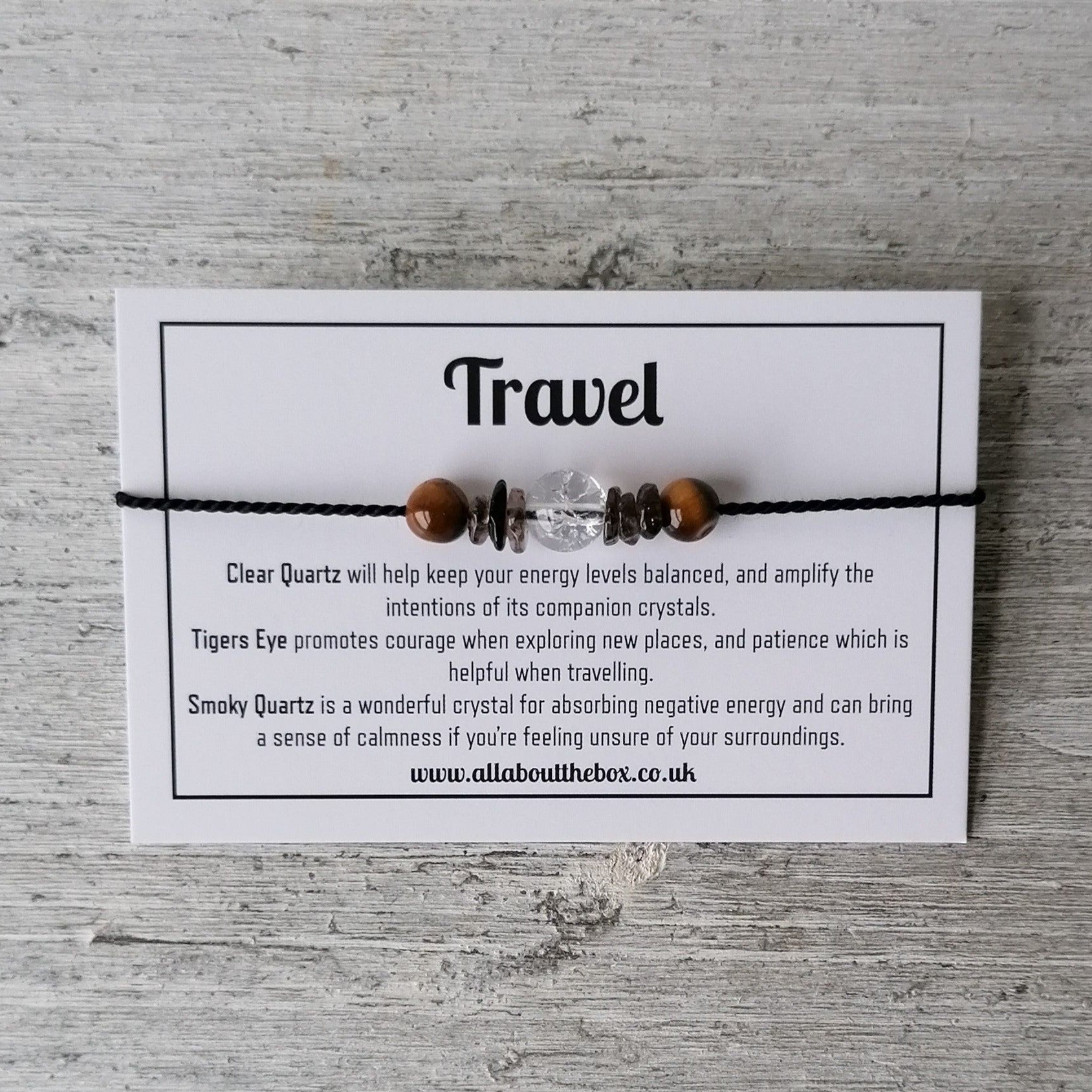 Crystal Bracelet - Travel