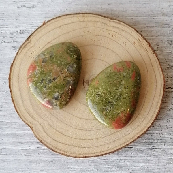 Unakite Jasper Worry Stone