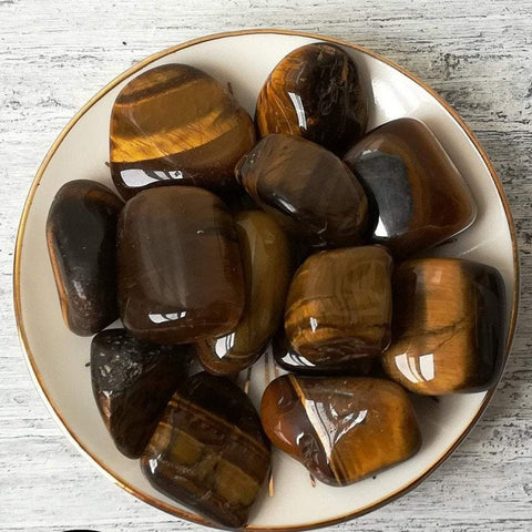 Tigers Eye Tumblestone