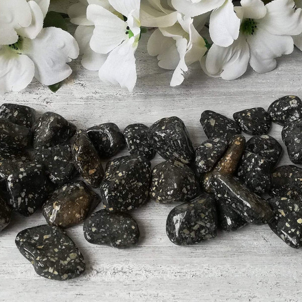 Guinea Fowl Jasper Tumblestone
