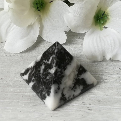 Zebra Agate Pyramid