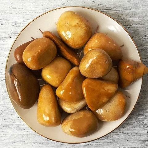 Yellow Jasper Tumblestone