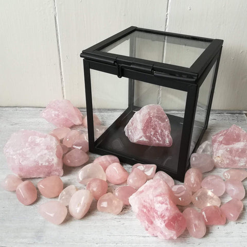 Raw Rose Quartz