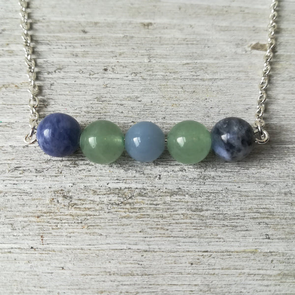 Crystal Necklace For Calm