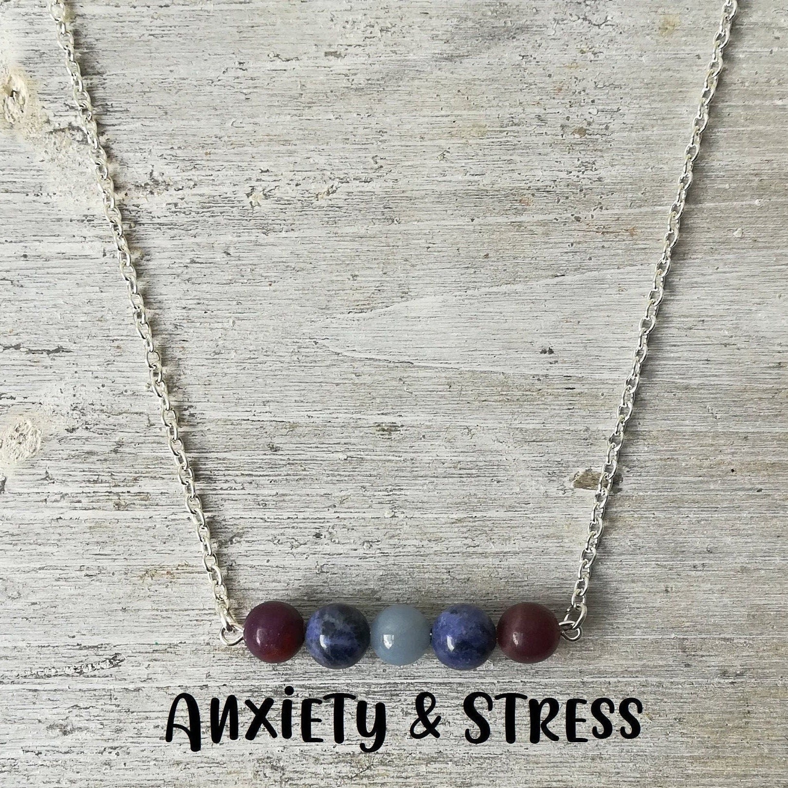 Stone necklace for best sale anxiety