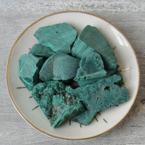 Raw Malachite