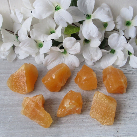 Raw Orange Calcite
