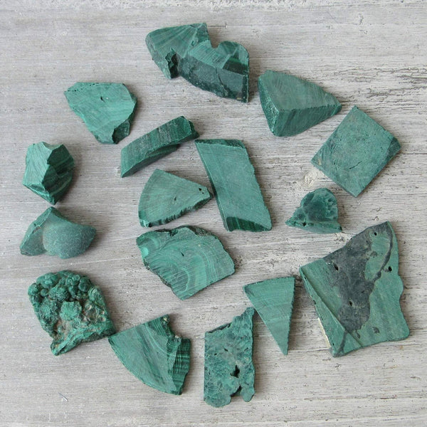 Raw Malachite