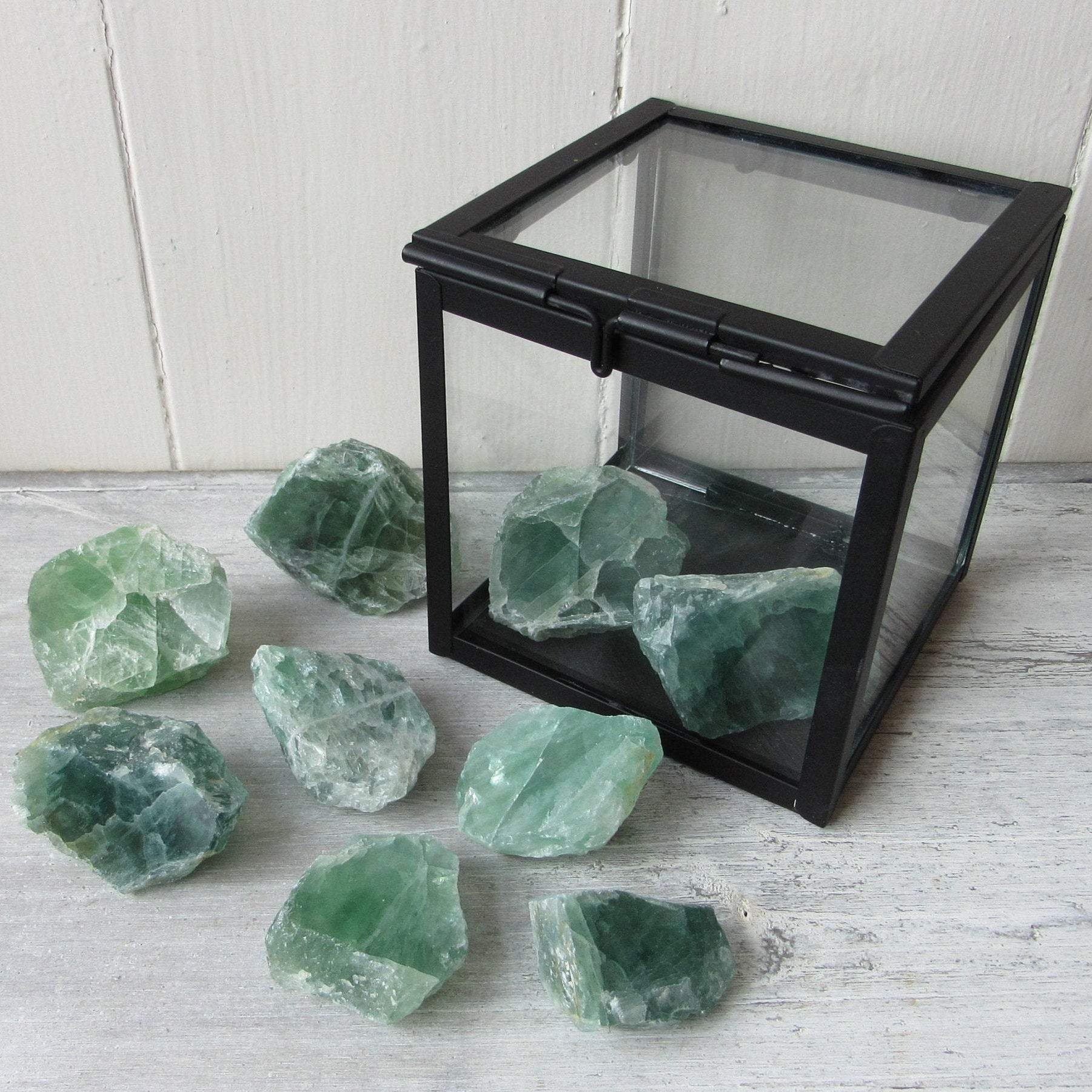 Semi Polished Green Fluorite