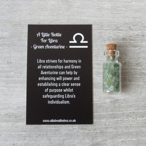 Crystal Bottle For Libra