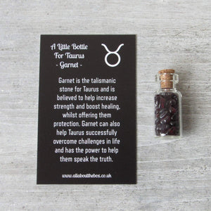 Crystal Bottle For Taurus