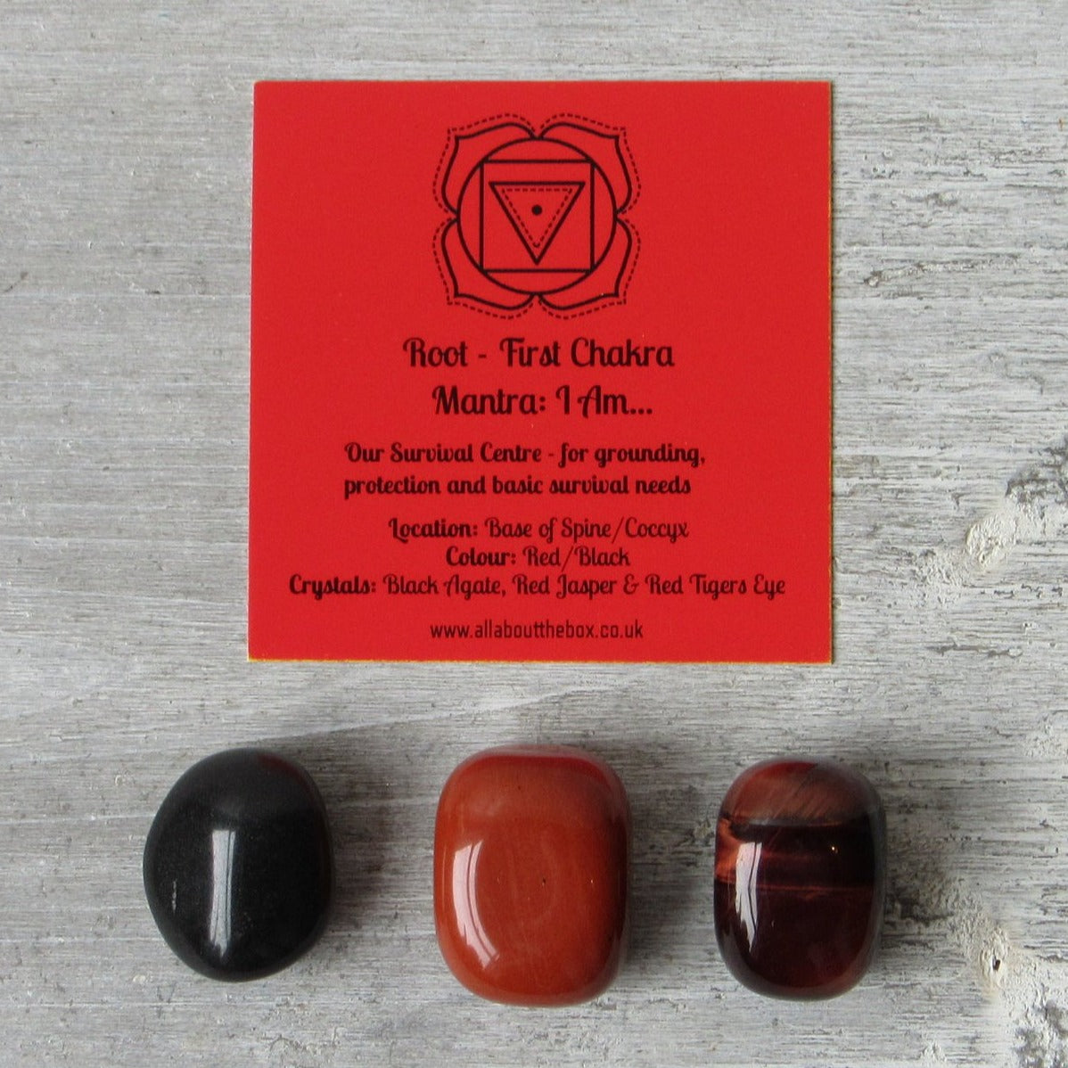 Root Chakra Crystals