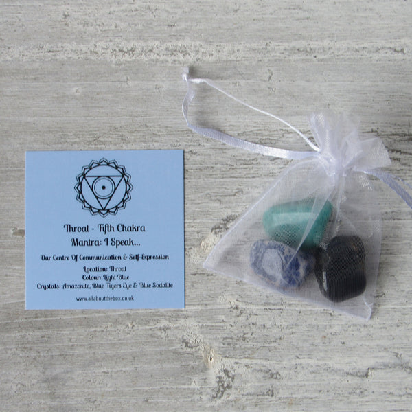 Throat Chakra Crystals