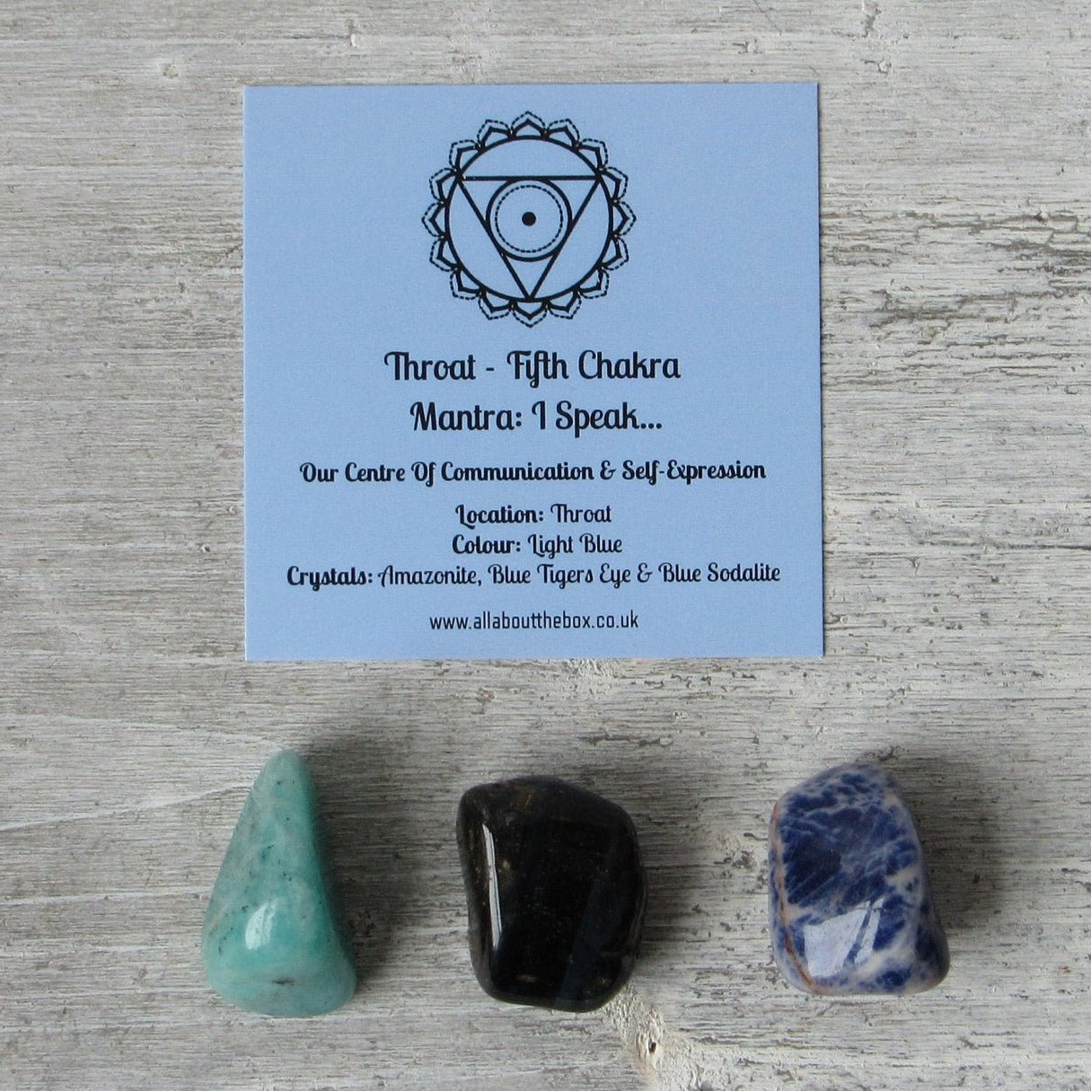 Throat Chakra Crystals