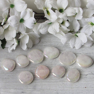 Rose Aura Quartz Pebbles